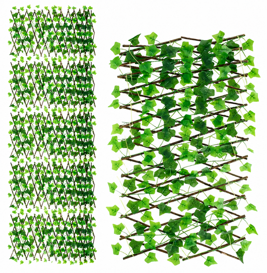 Artificial Ivy Privacy Hedge in Green for Immediate Privacy