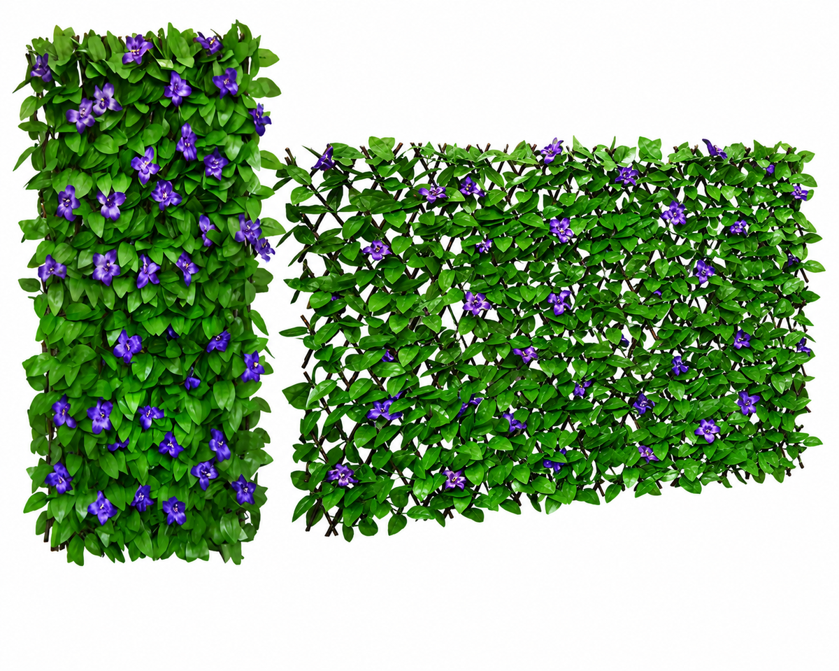 Artificial Ivy Privacy Hedge in Green for Immediate Privacy