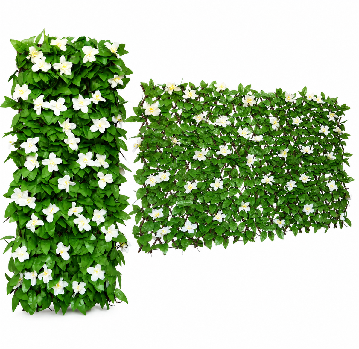 Artificial Ivy Privacy Hedge in Green for Immediate Privacy