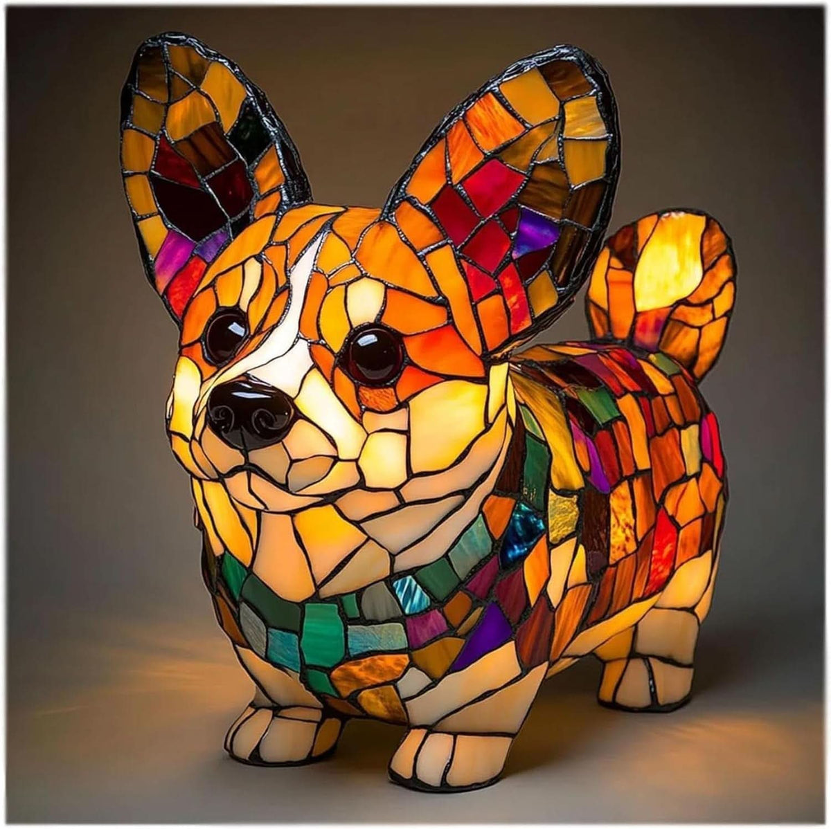Artistic Dog Breed LED Night Light for Home Decor