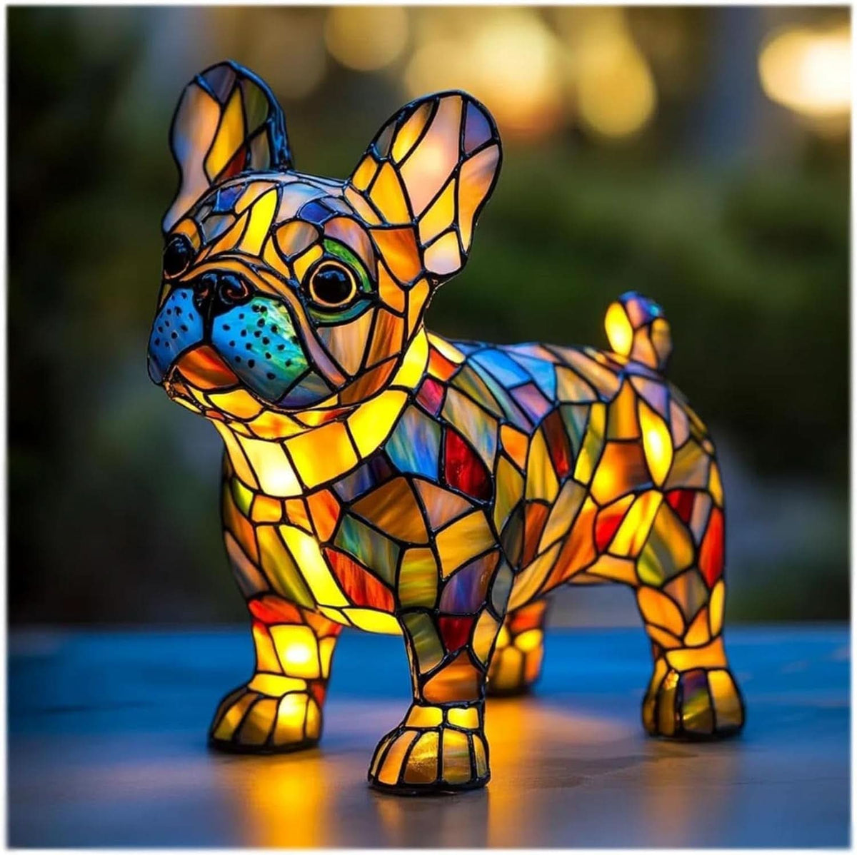 Artistic Dog Breed LED Night Light for Home Decor