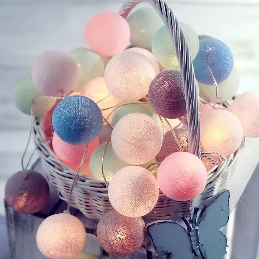 Atmospheric Ball String Lights