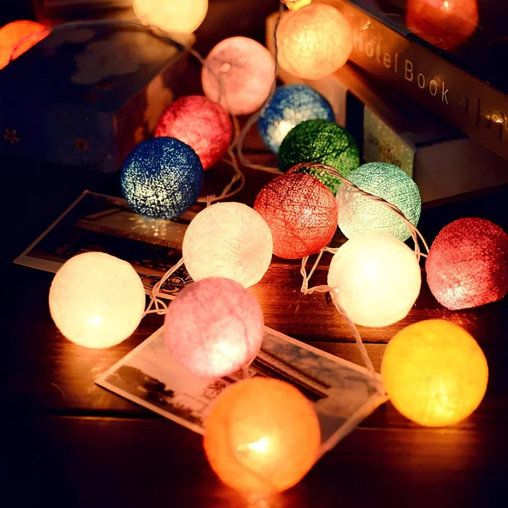 Atmospheric Ball String Lights