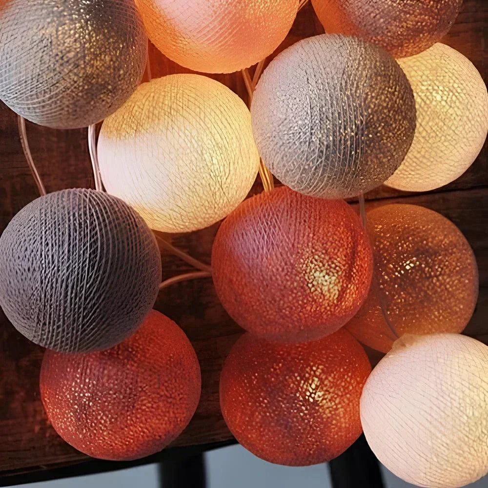 Atmospheric Ball String Lights