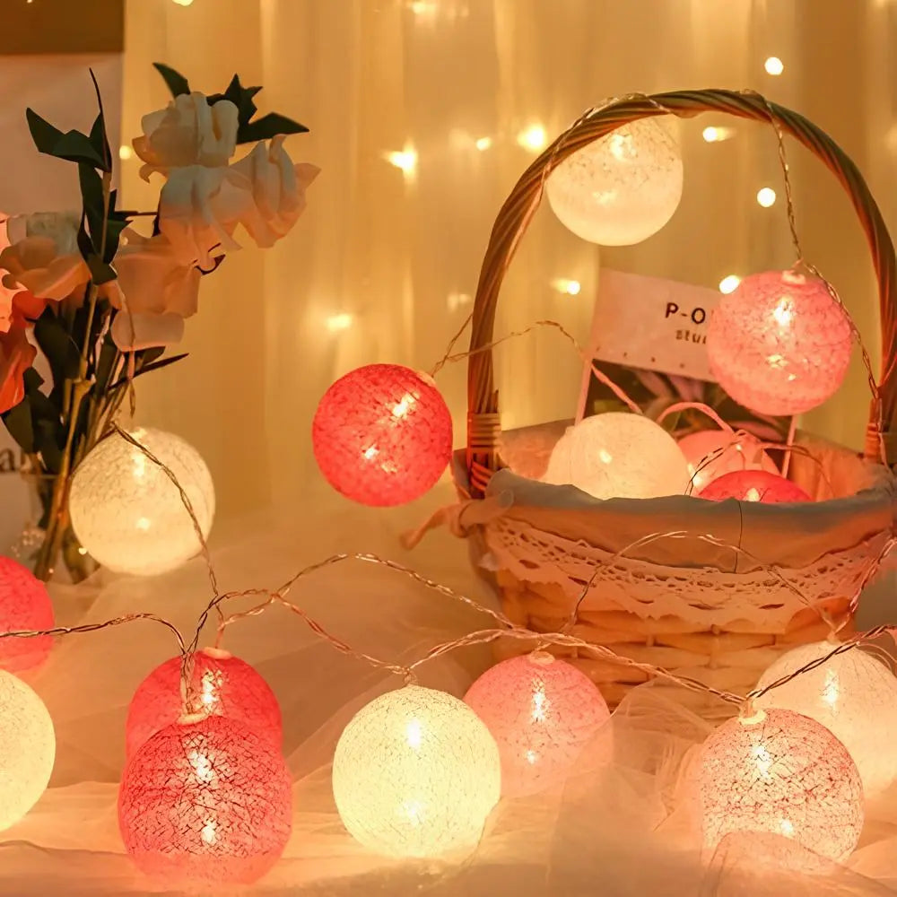 Atmospheric Ball String Lights