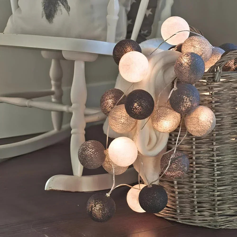 Atmospheric Ball String Lights