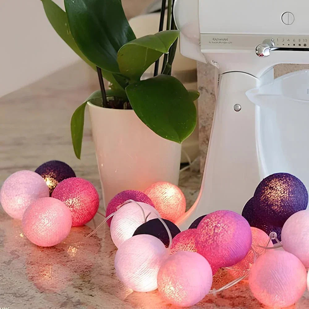 Atmospheric Ball String Lights