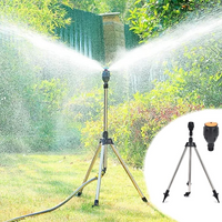 Automatic Rotating Garden Sprinkler - Flexible Tripod
