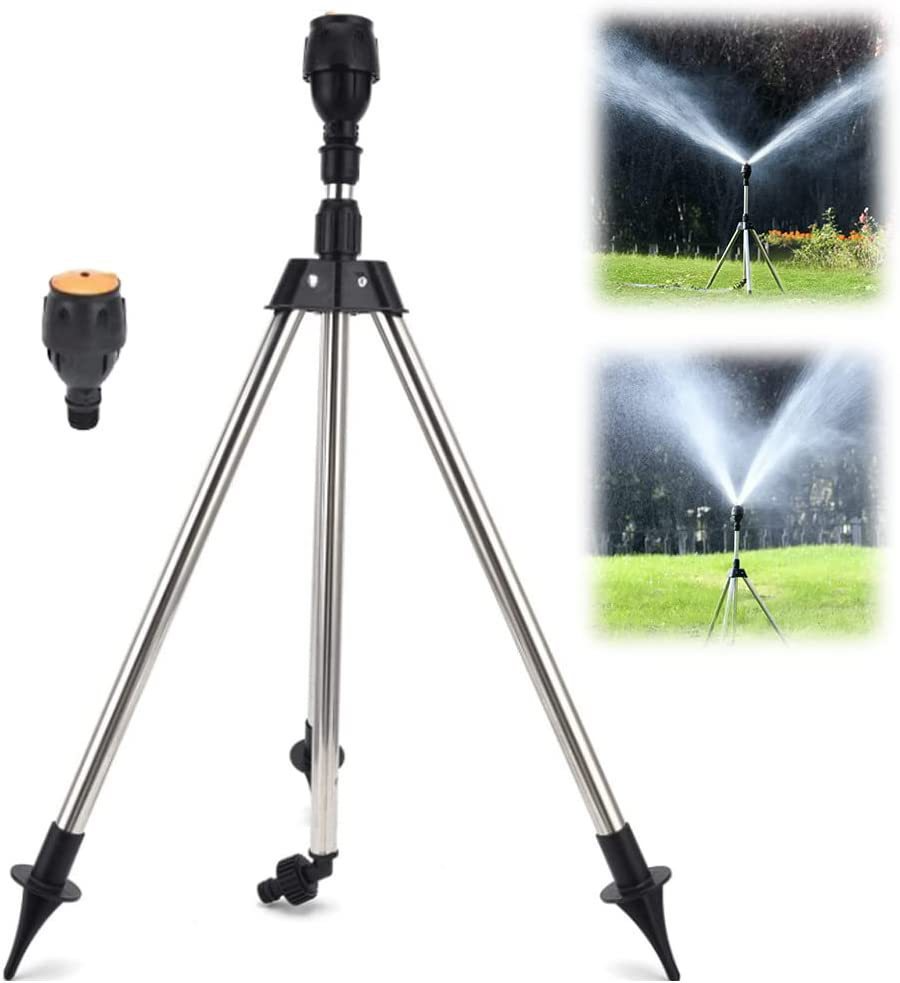 Automatic Rotating Garden Sprinkler - Flexible Tripod