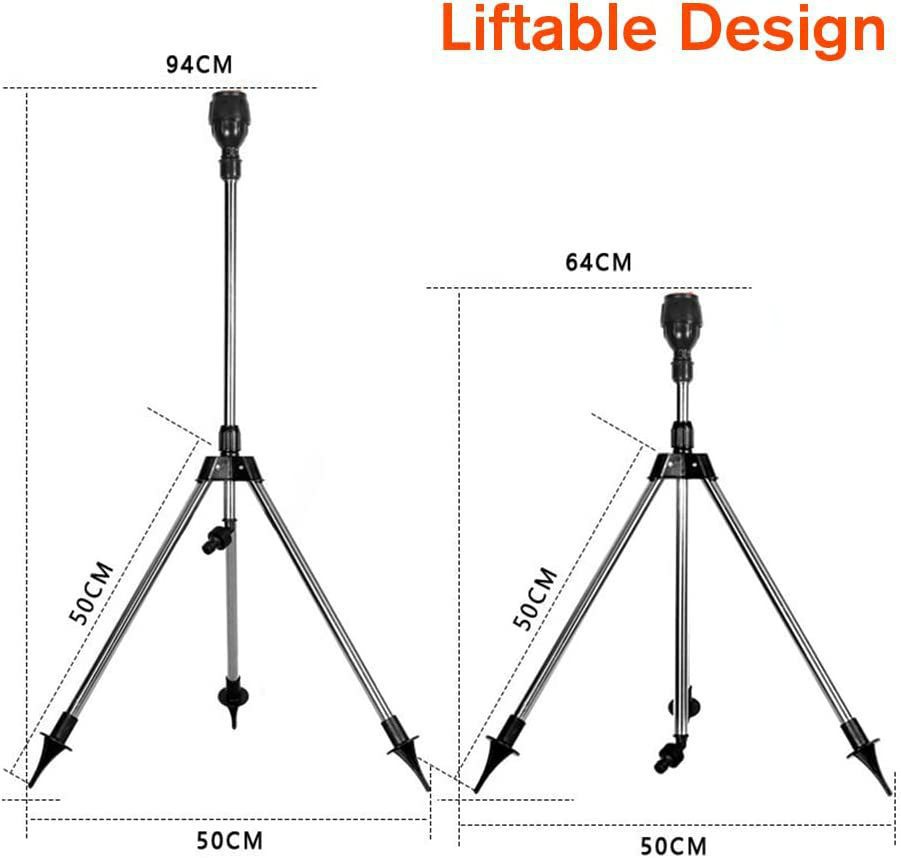Automatic Rotating Garden Sprinkler - Flexible Tripod