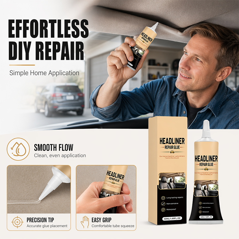 Automotive Adhesive | Waterproof, High-Strength Car Glue for Interior Repairs