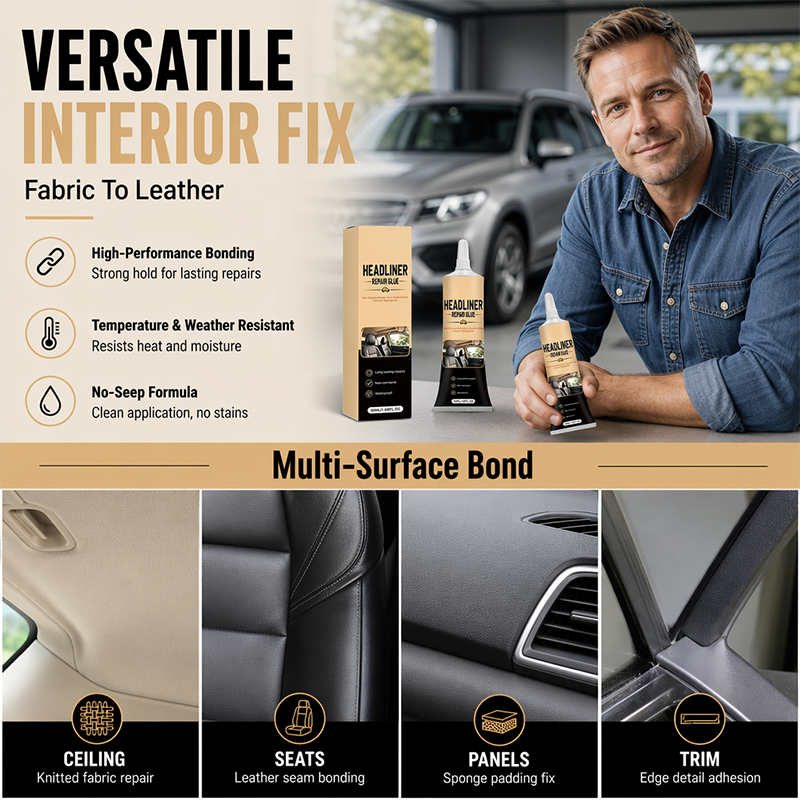 Automotive Adhesive | Waterproof, High-Strength Car Glue for Interior Repairs