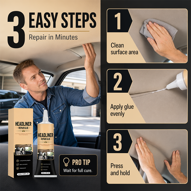 Automotive Adhesive | Waterproof, High-Strength Car Glue for Interior Repairs