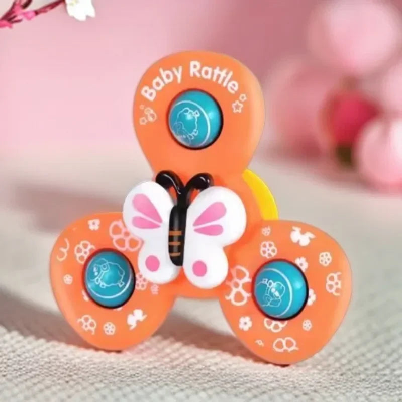 Baby Sensory Suction Cup Spinner Toys (3-Piece Set)