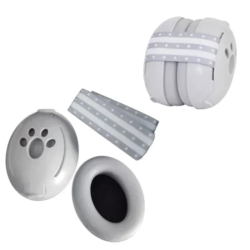 Baby & Toddler Noise-Canceling Earmuffs - Soft & Adjustable