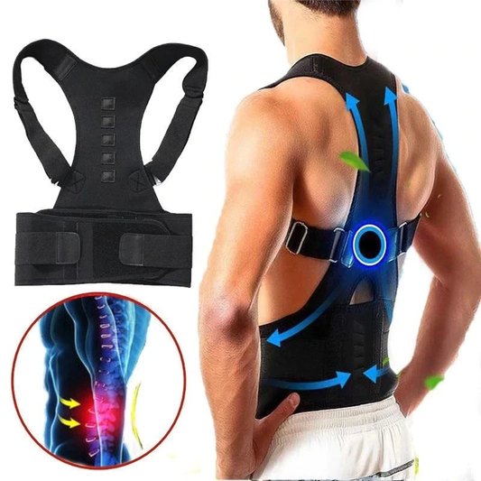 Back Support Brace - Posture Correction and Magnetic Therapy for a Healthy Back