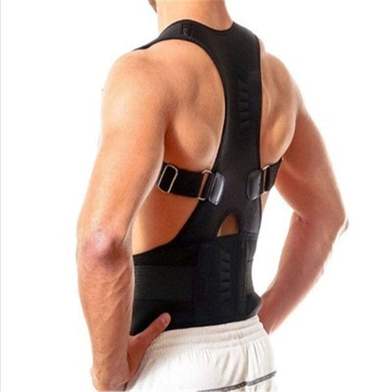 Back Support Brace - Posture Correction and Magnetic Therapy for a Healthy Back