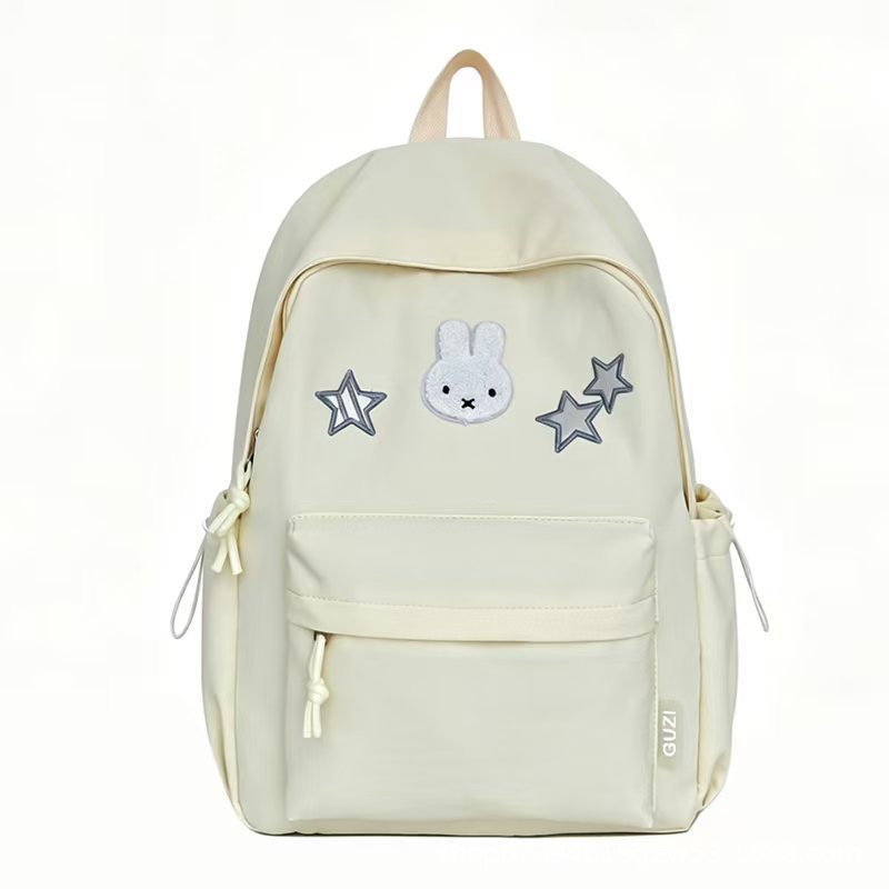 Backpack with Character Embroidery