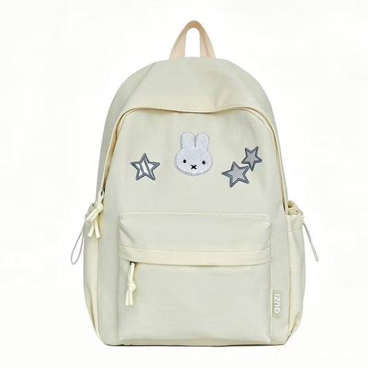 Backpack with Character Embroidery