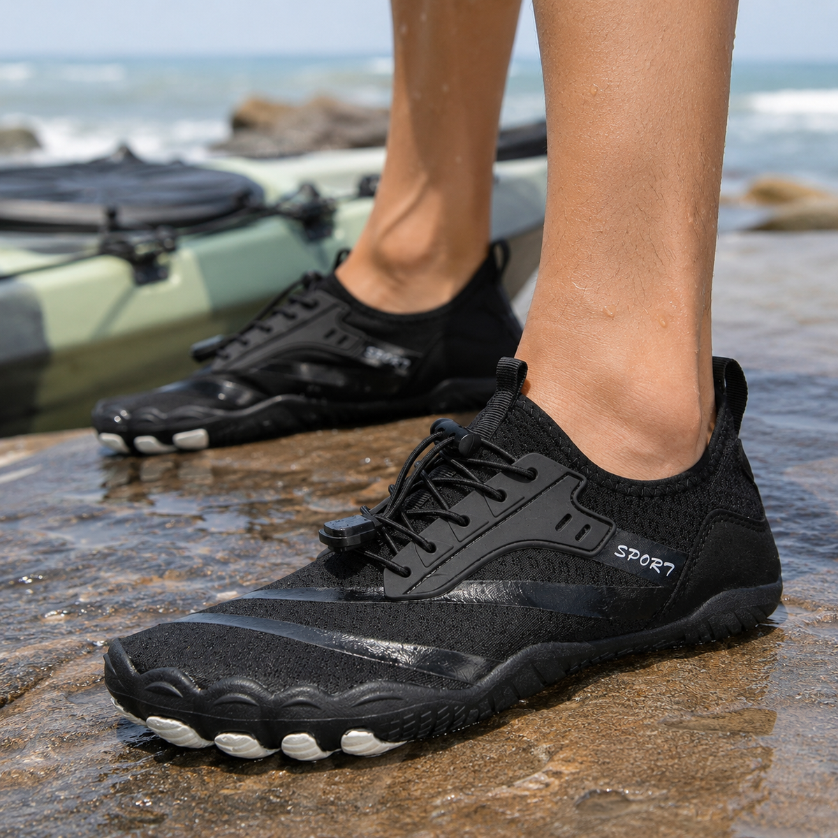 Barefoot Water Shoes - Quick-Dry Non-Slip Beach Shoes