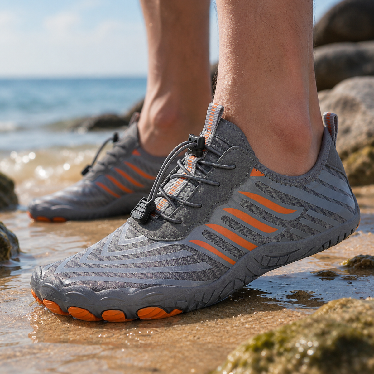 Barefoot Water Shoes - Quick-Dry Non-Slip Beach Shoes