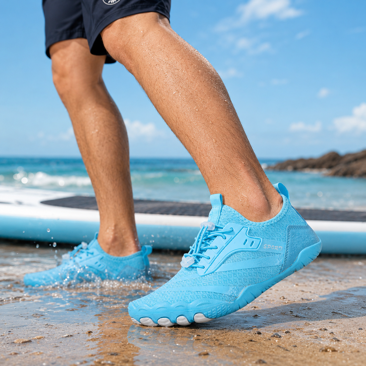 Barefoot Water Shoes - Quick-Dry Non-Slip Beach Shoes