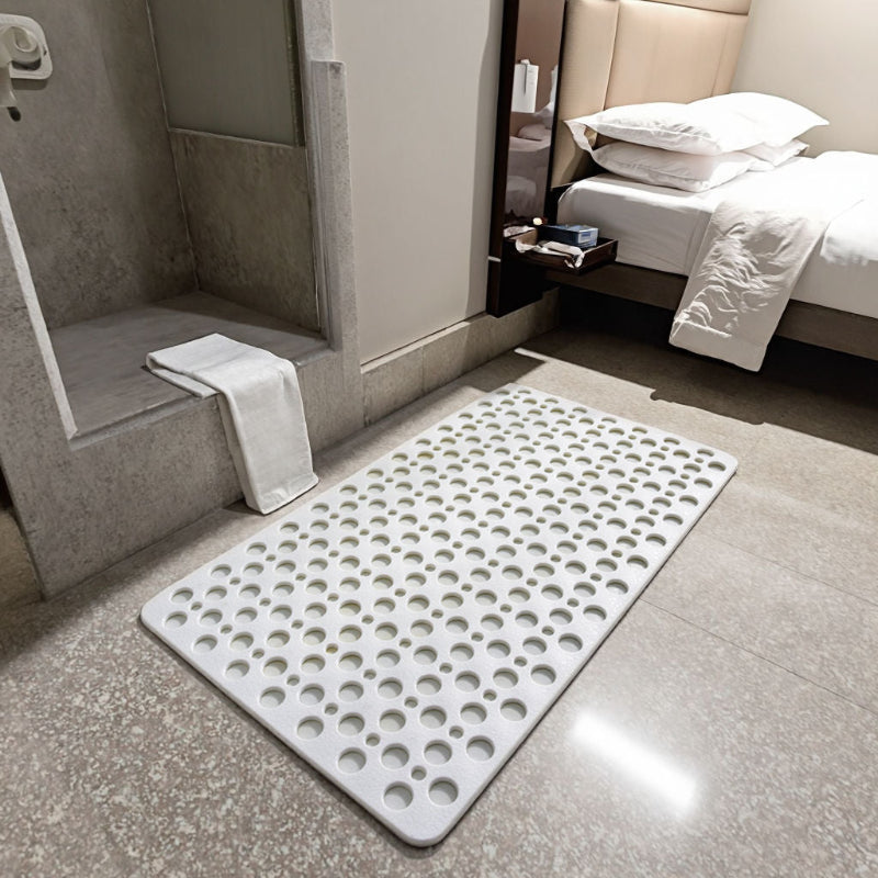 Bath Mat - Anti-Slip Fast Draining Soft Comfortable Bathroom Floor Mat