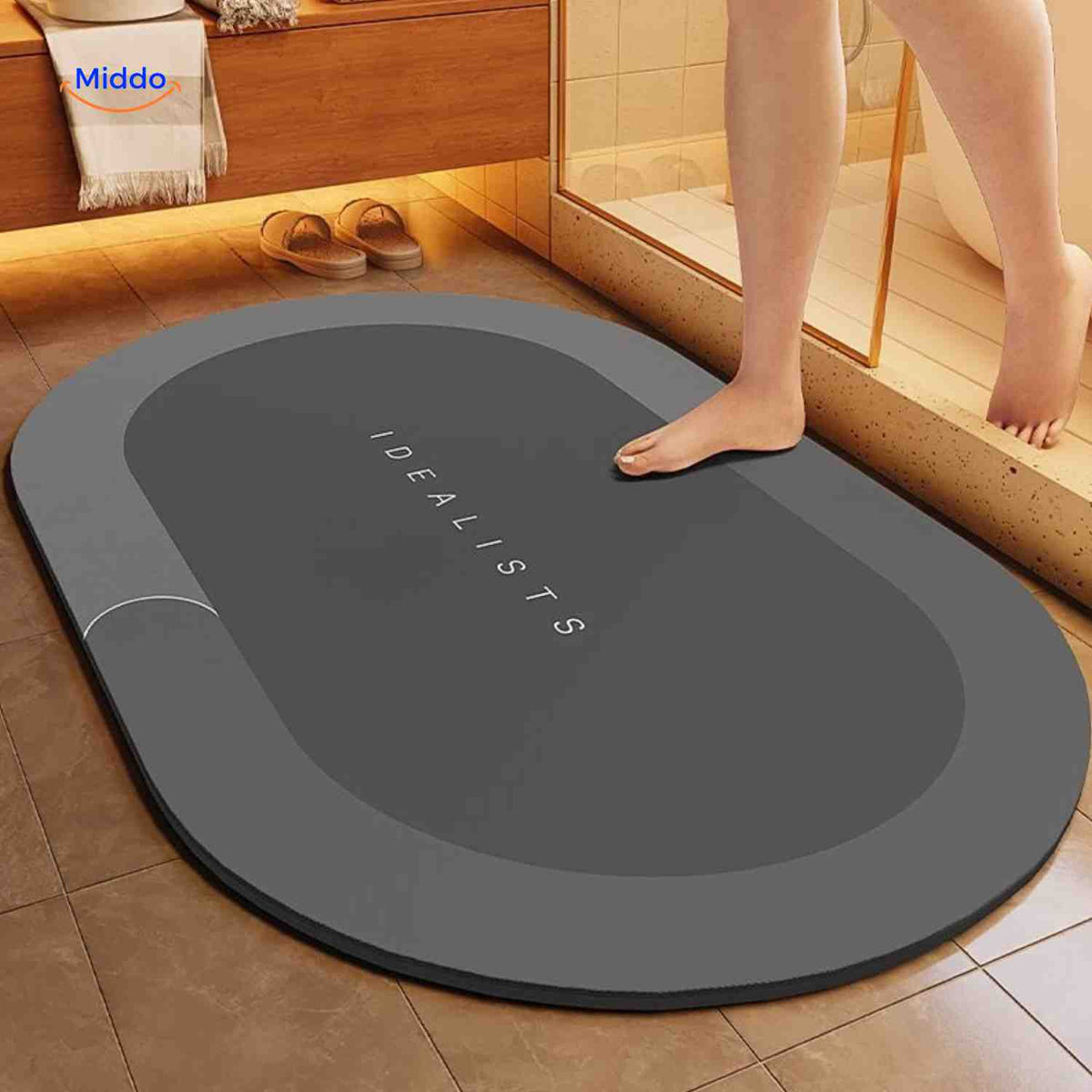 Bath Mat | Quick-Drying, Non-Slip & Water-Absorbent