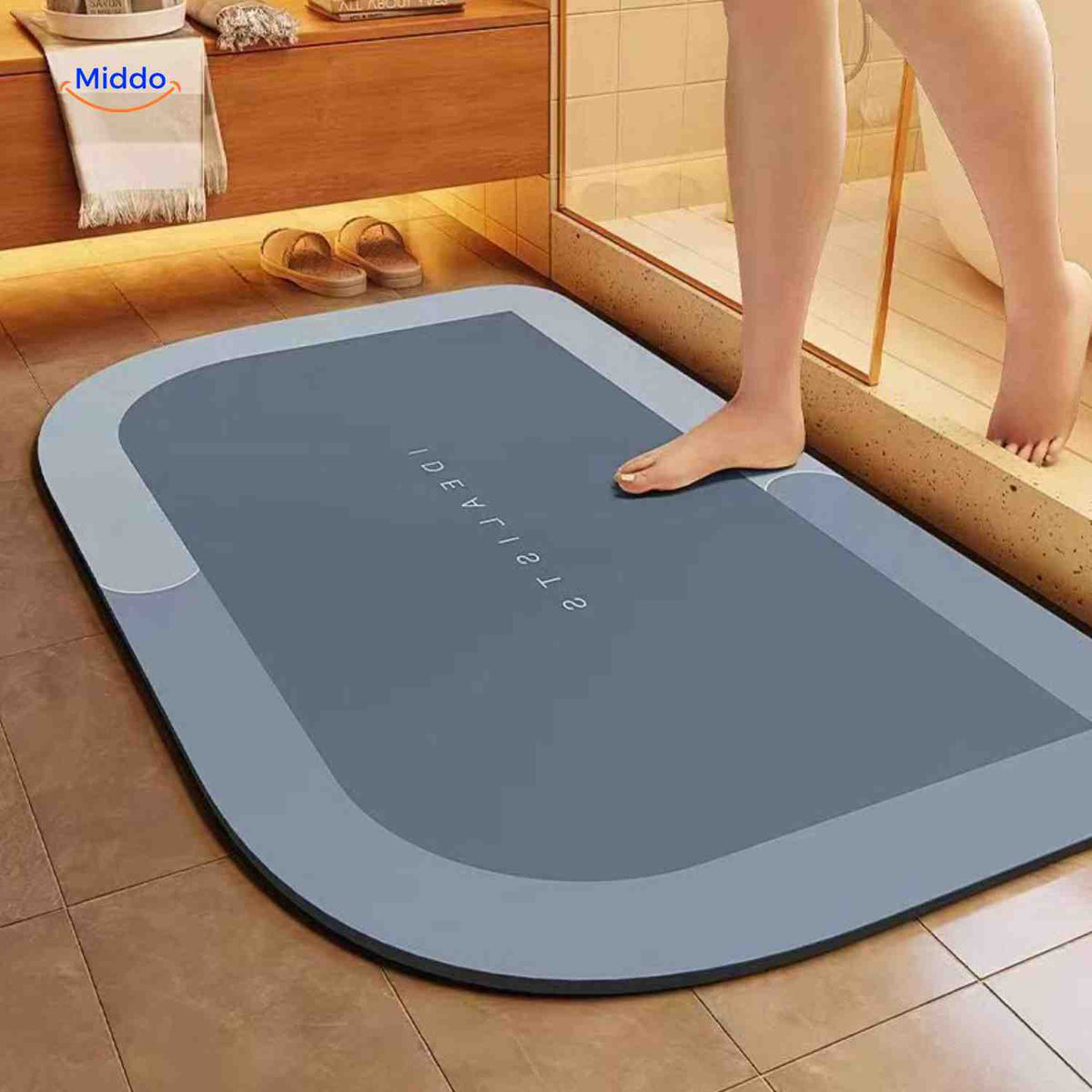 Bath Mat | Quick-Drying, Non-Slip & Water-Absorbent