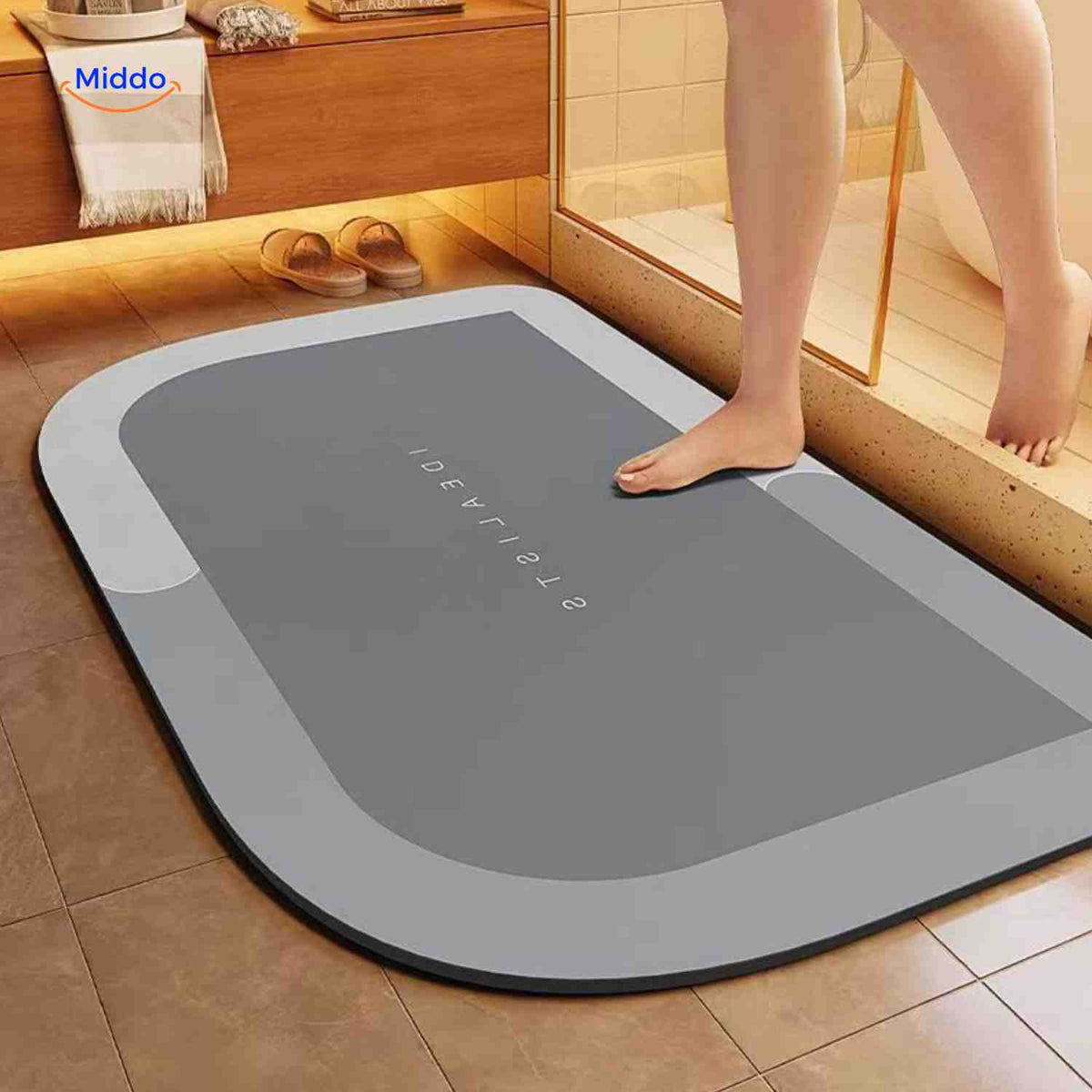 Bath Mat | Quick-Drying, Non-Slip & Water-Absorbent