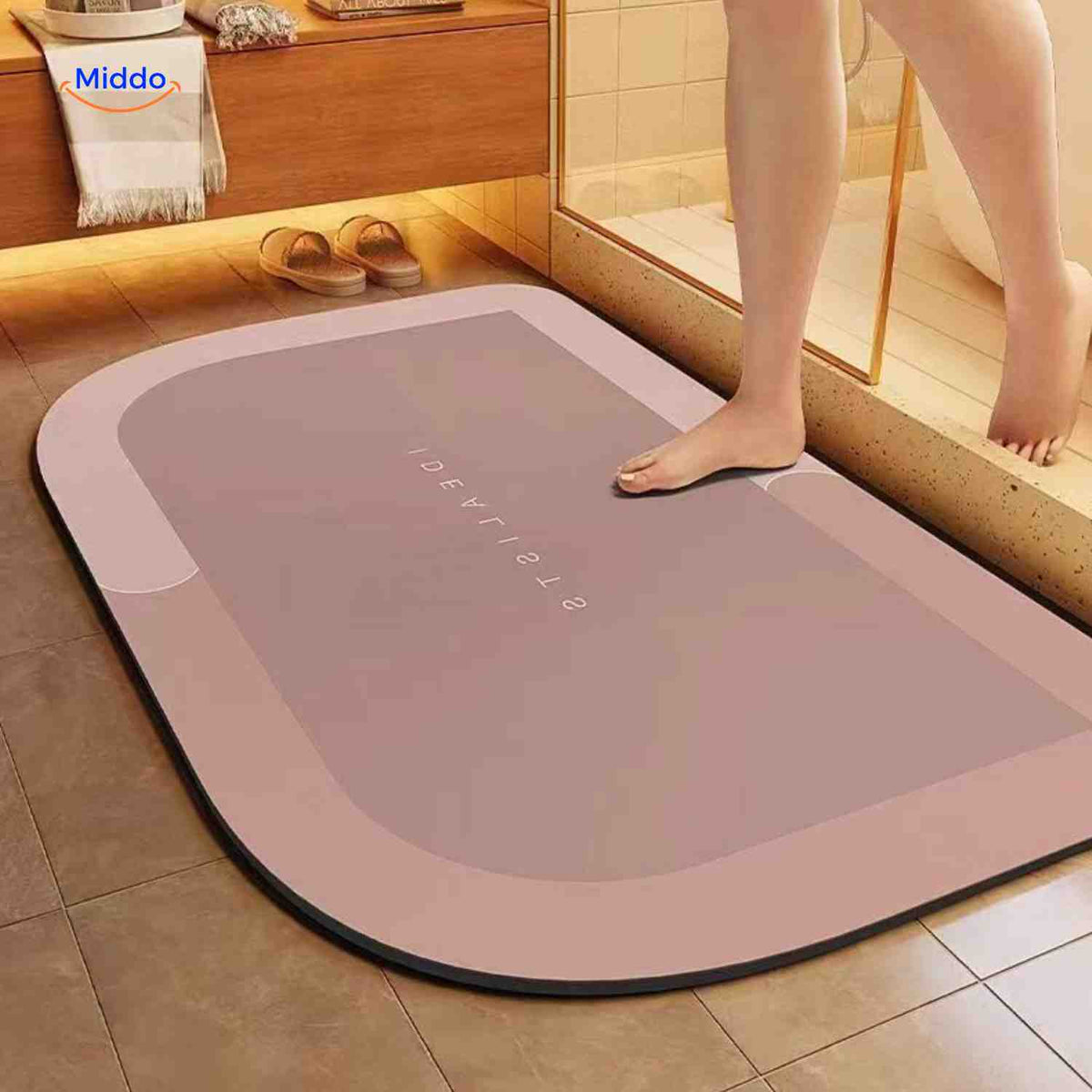 Bath Mat | Quick-Drying, Non-Slip & Water-Absorbent