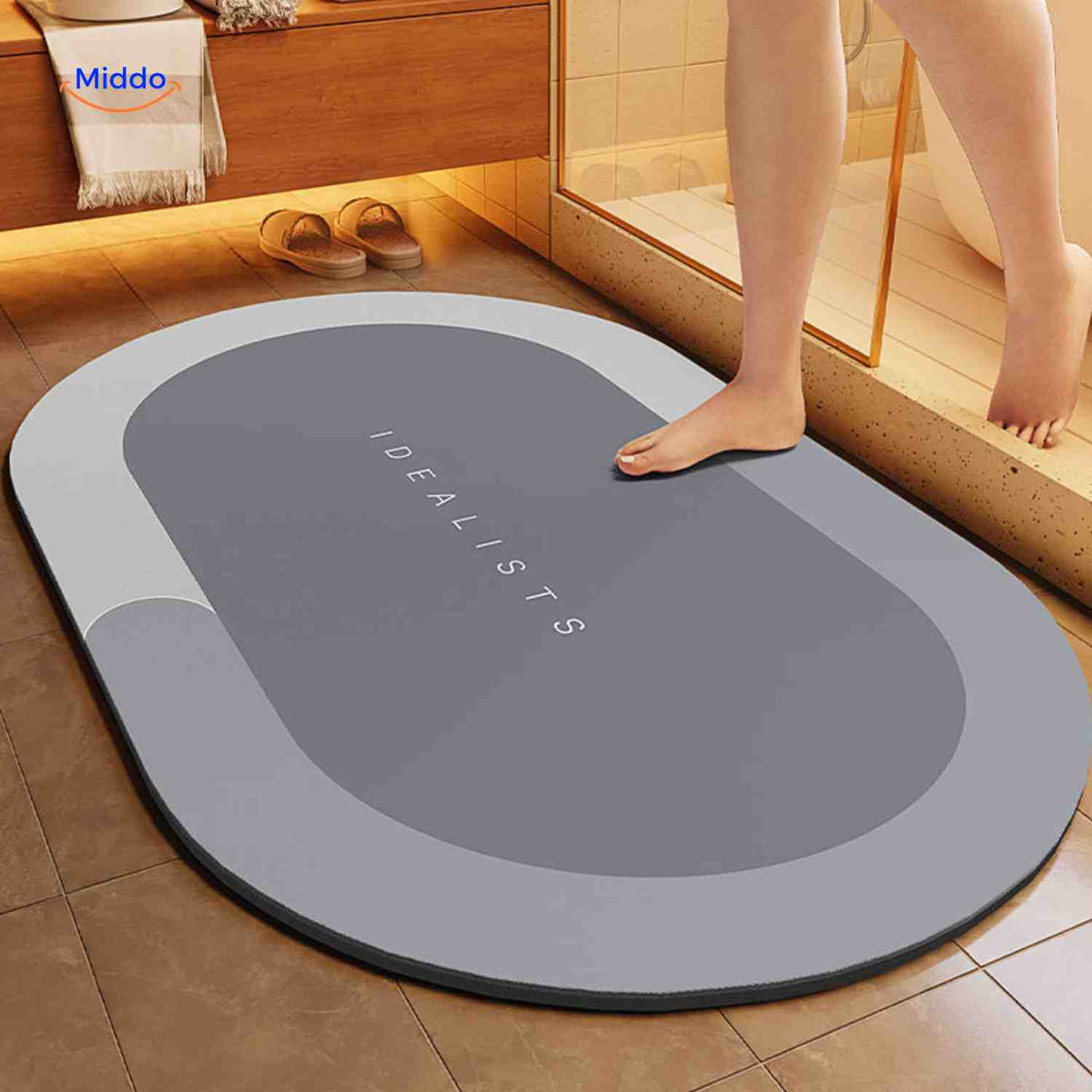 Bath Mat | Quick-Drying, Non-Slip & Water-Absorbent
