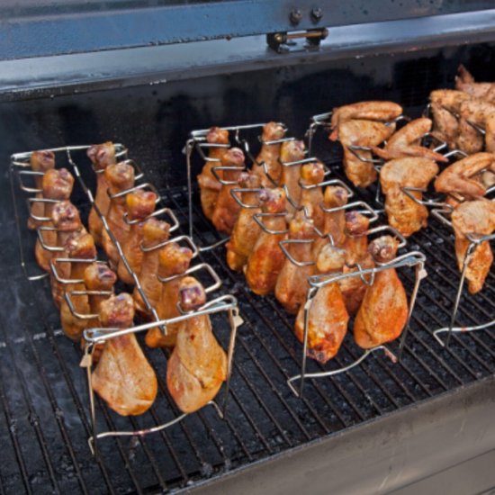 BBQ Chicken Leg Rack