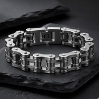 Biker Chain Bracelet - Forged Steel Series