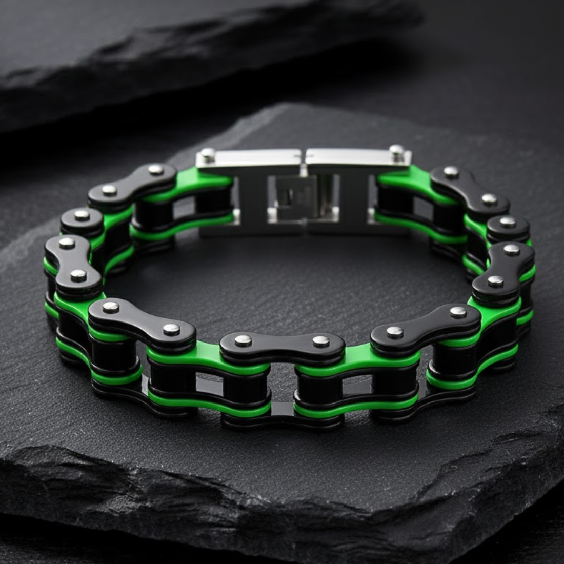 Biker Chain Bracelet - Forged Steel Series