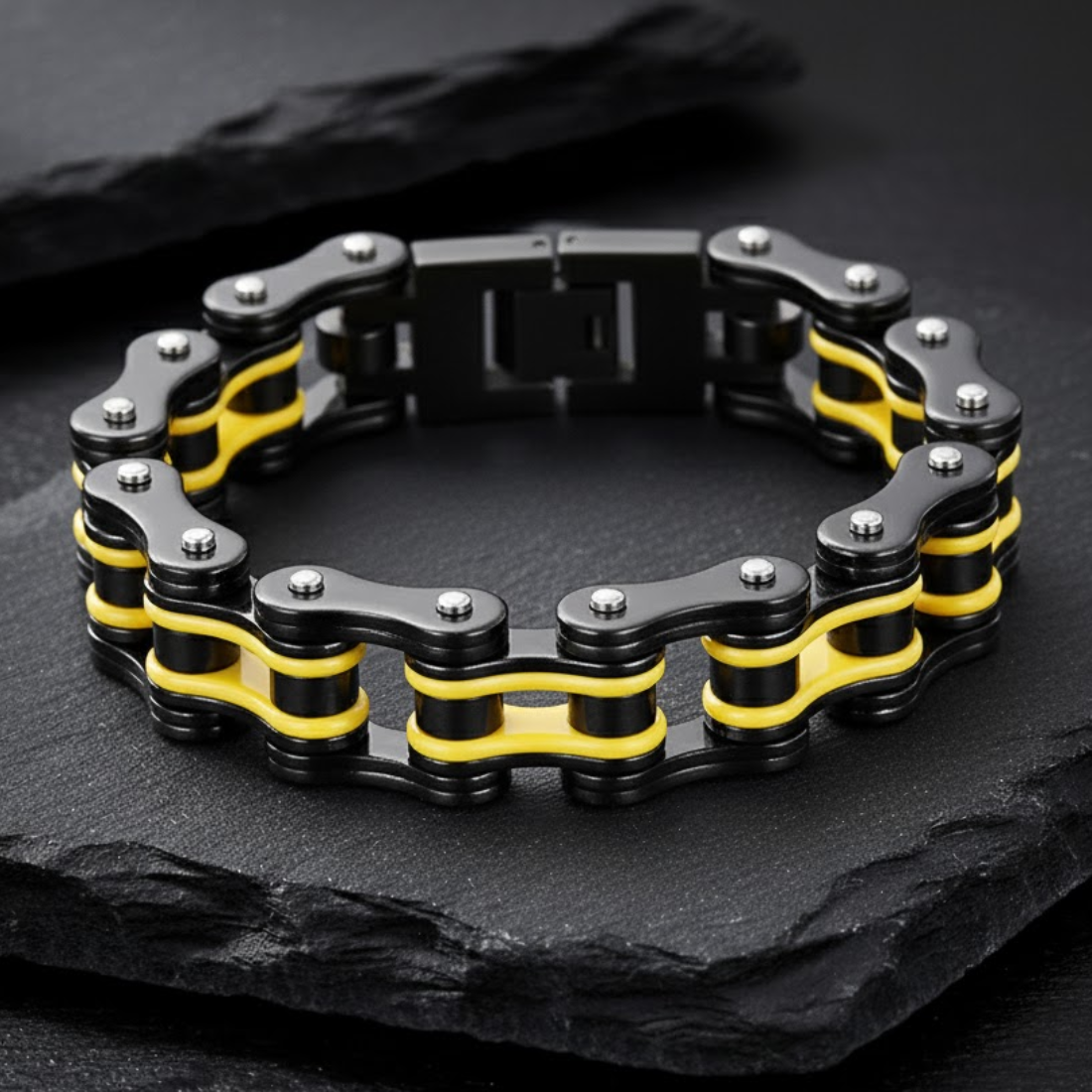 Biker Chain Bracelet - Forged Steel Series