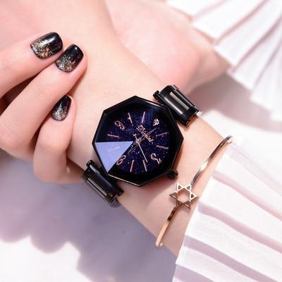 Black Exotic Premier Designer Swiss Quartz Women's Watch