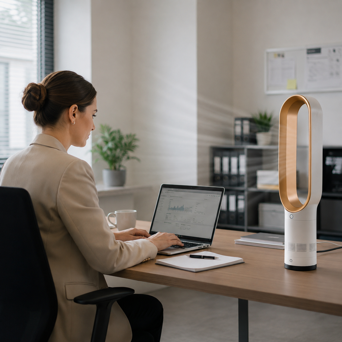 Bladeless Air Blower Fan