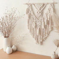 Boho Macrame Wall Hanging | Handwoven Tapestry