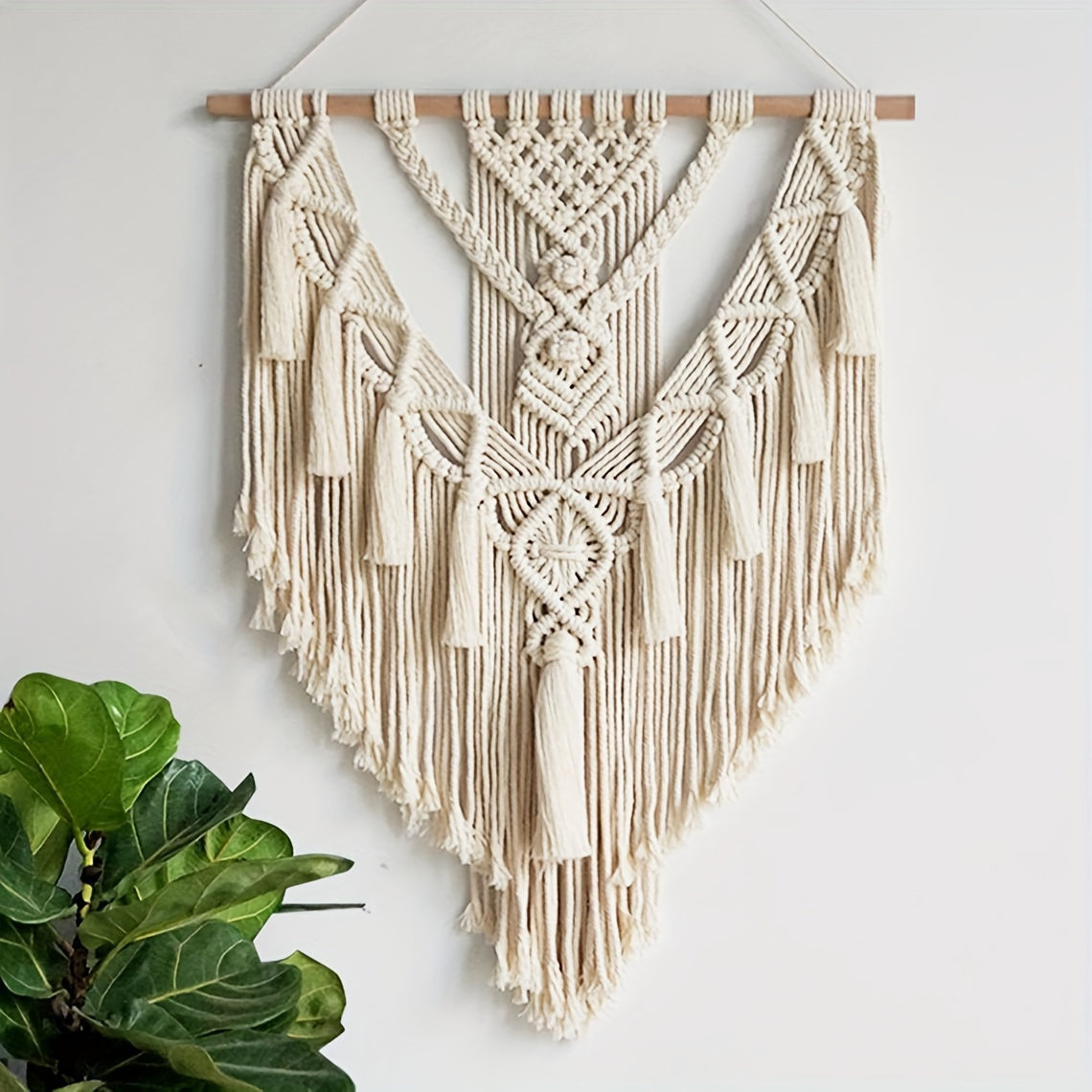 Boho Macrame Wall Hanging | Handwoven Tapestry