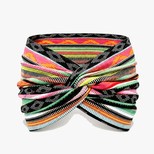 Boho Print Wide Headband