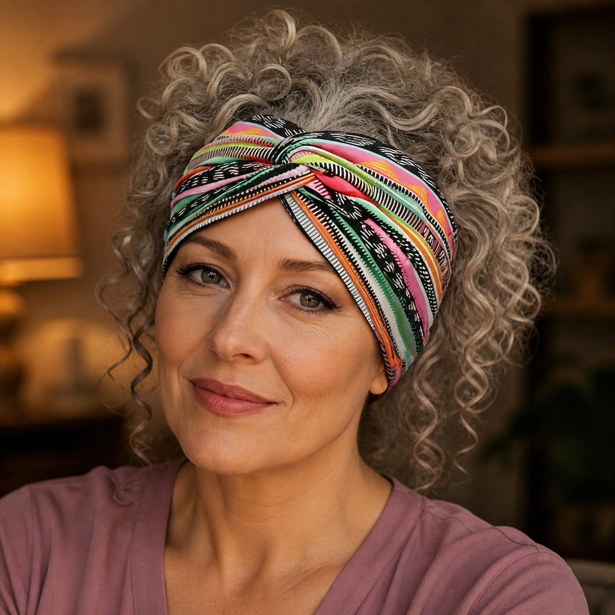 Boho Print Wide Headband