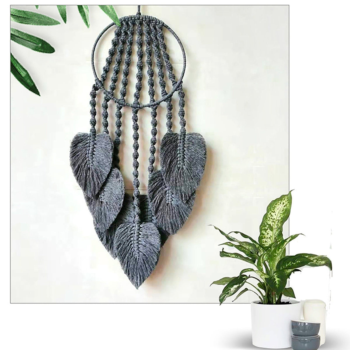 Boho Woven Dreamcatcher Tapestry Hanging Decoration