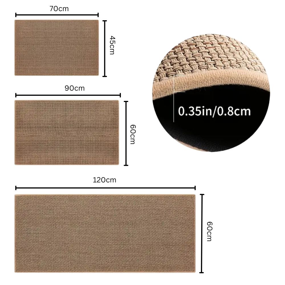 Braided Non-Slip Bath Mat