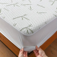 Breathable and Cooling Bamboo Mattress Protector for Better Sleep Comfort