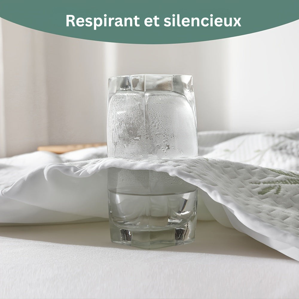 Breathable and Cooling Bamboo Mattress Protector for Better Sleep Comfort