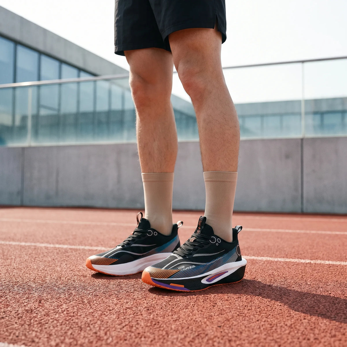 Breathable Carbon Plate Running Shoes