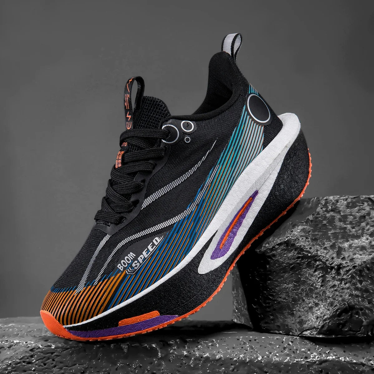 Breathable Carbon Plate Running Shoes