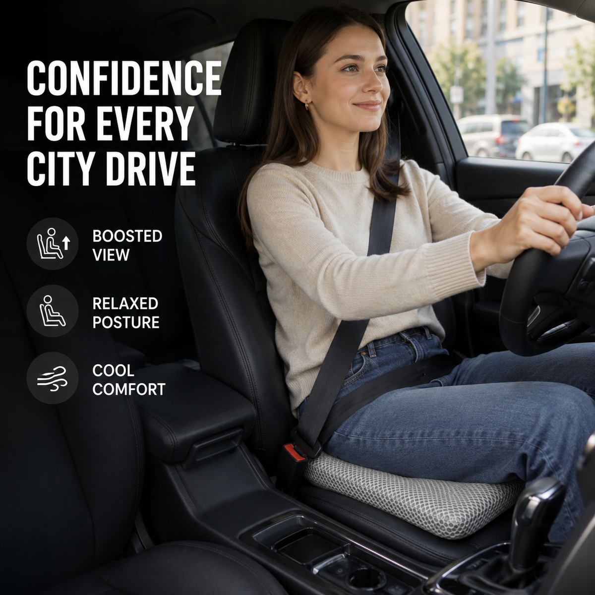 Breathable Honeycomb Seat Cushion