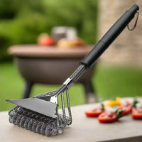 Bristle-Free Stainless Steel BBQ Brush
